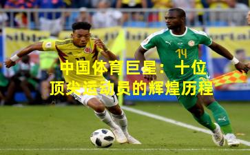 中国体育巨星：十位顶尖运动员的辉煌历程